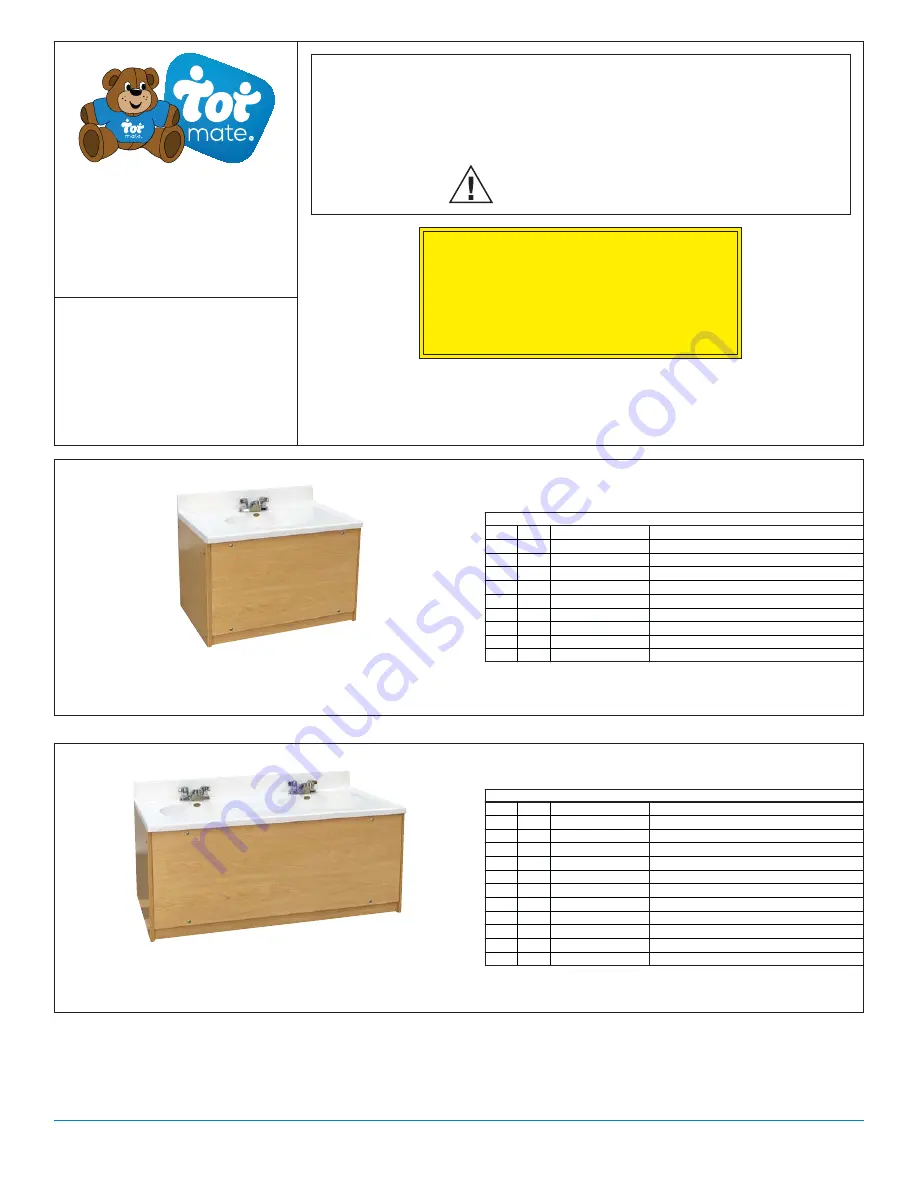 Stevens Tot mate TM8350R Manual Download Page 1