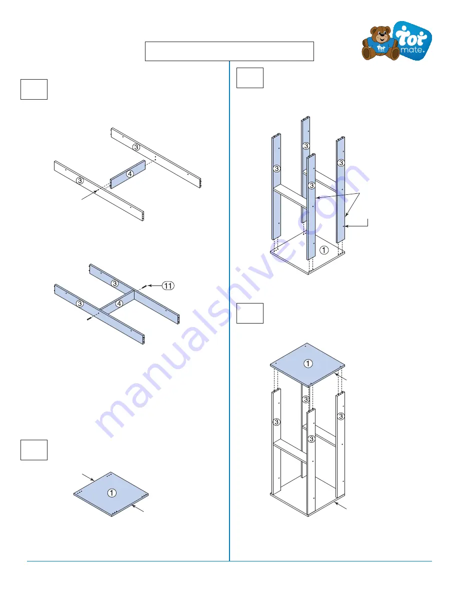 Stevens Tot mate TM8350R Manual Download Page 3