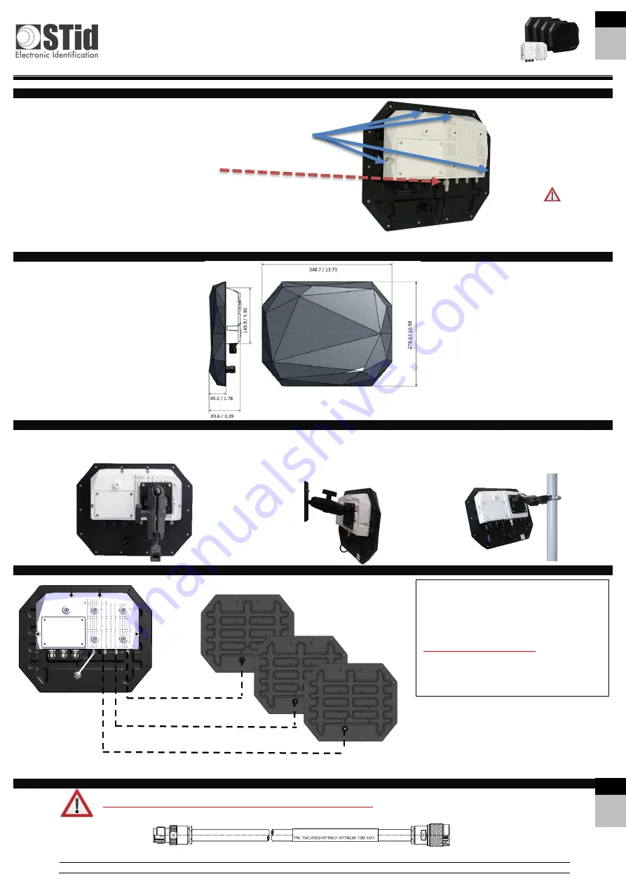 Stid SLA-R41-A-U04 Installation Procedures Manual Download Page 5