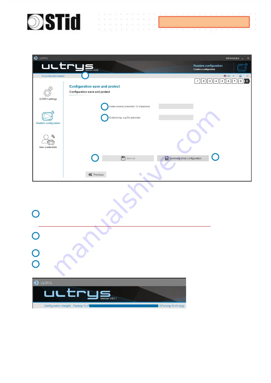 Stid ultrys User Manual Download Page 213