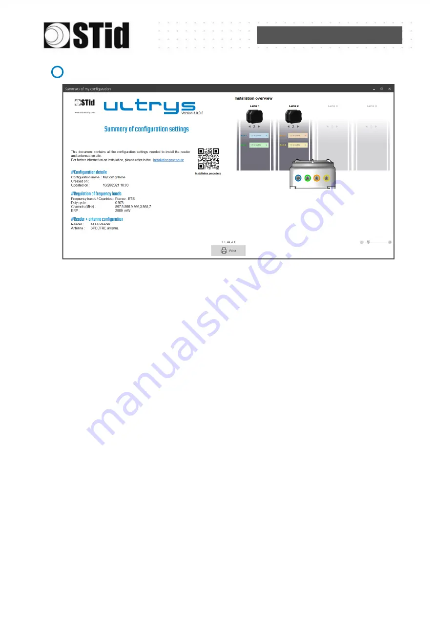 Stid ultrys User Manual Download Page 243