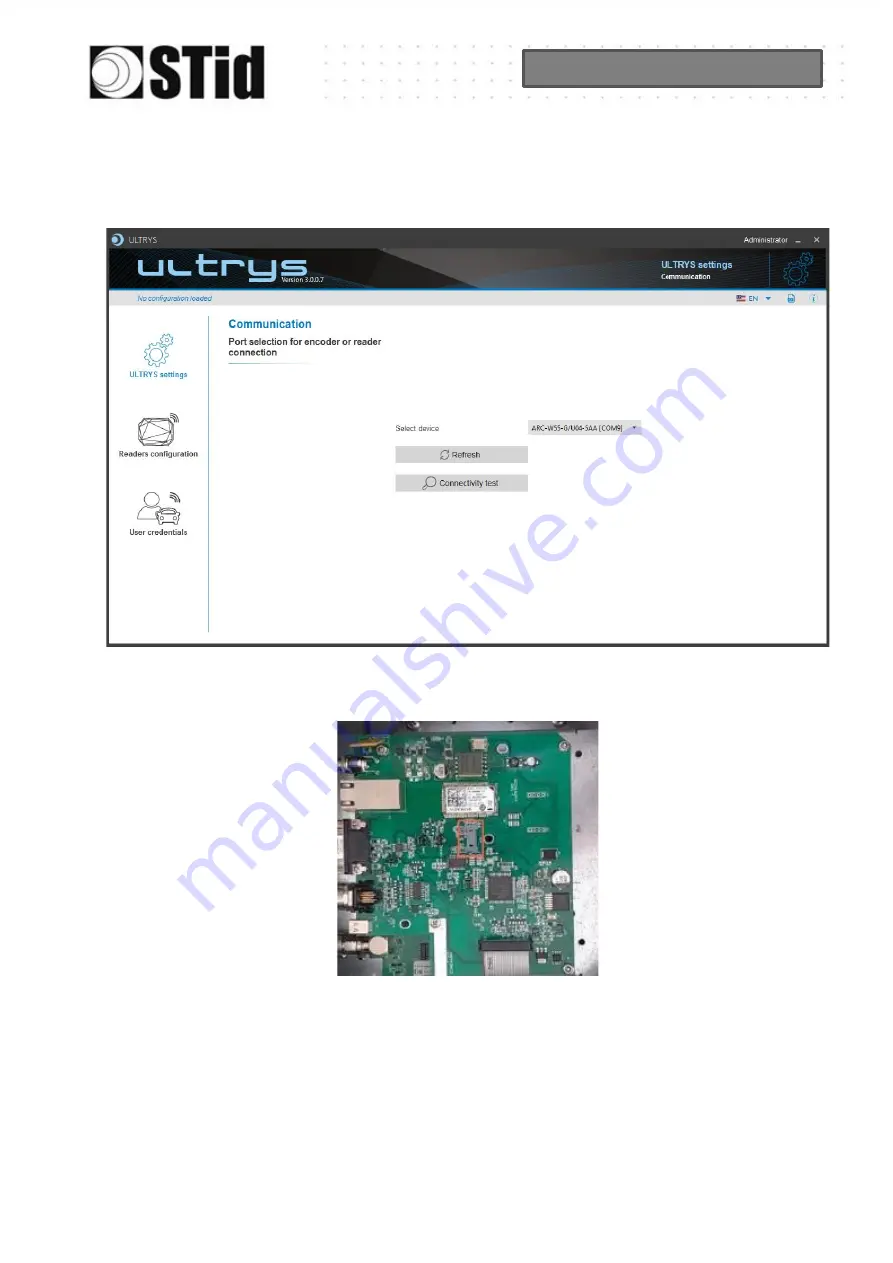 Stid ultrys User Manual Download Page 244