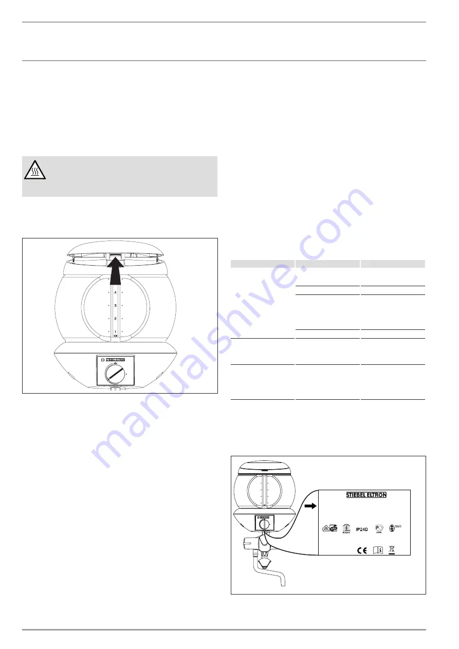 STIEBEL ELTRON EBK 5 G Operation And Installation Download Page 52