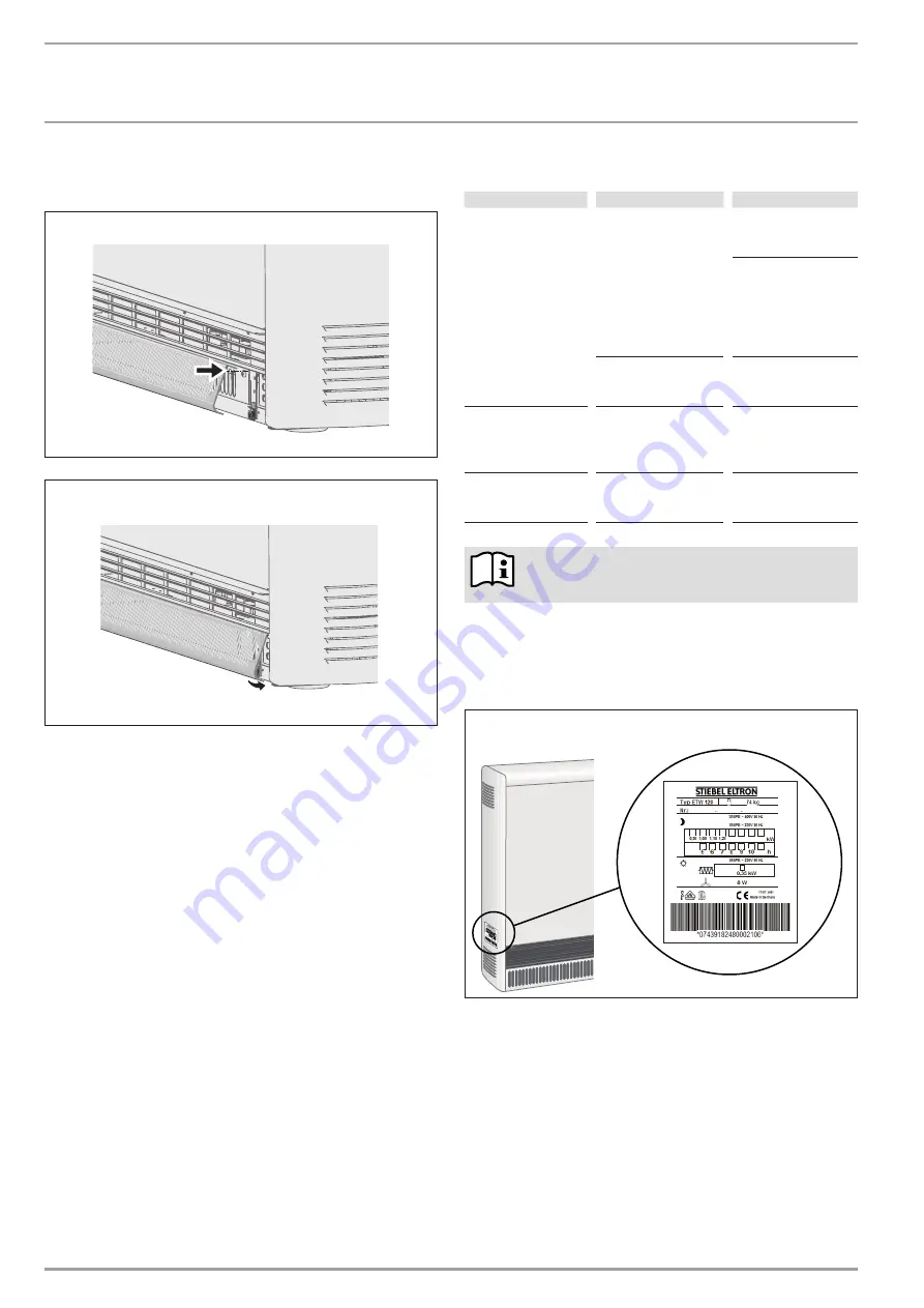 STIEBEL ELTRON ETW 12 Скачать руководство пользователя страница 6