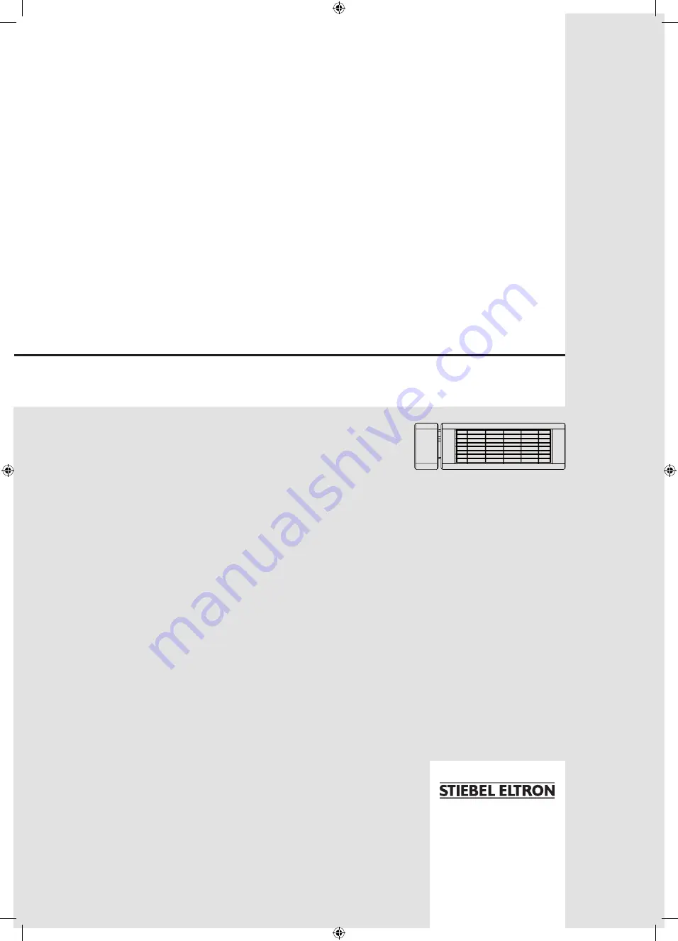 STIEBEL ELTRON IA 2024 outdoor Operation And Installation Download Page 1