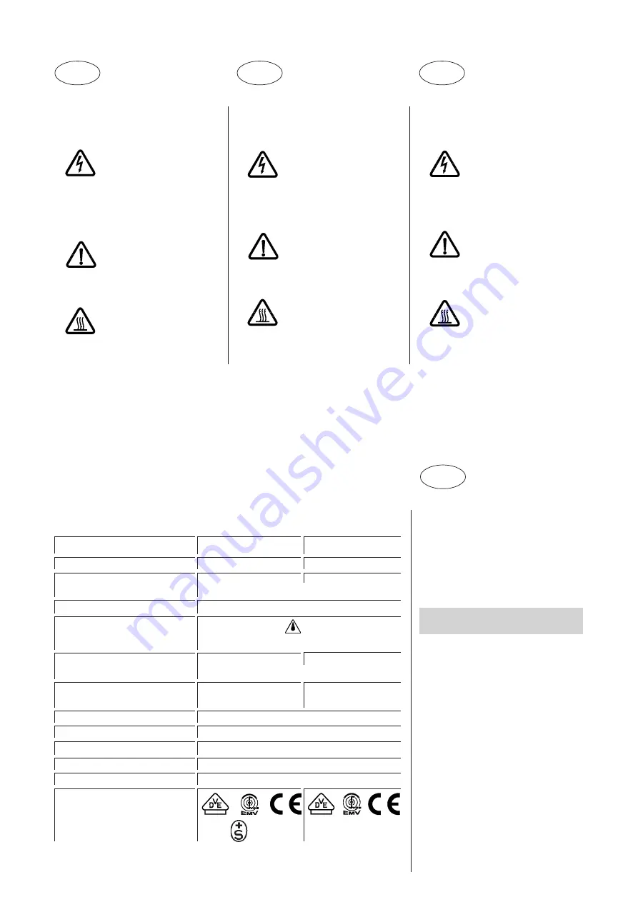 STIEBEL ELTRON IW 12 Installation And Operating Manual Download Page 2