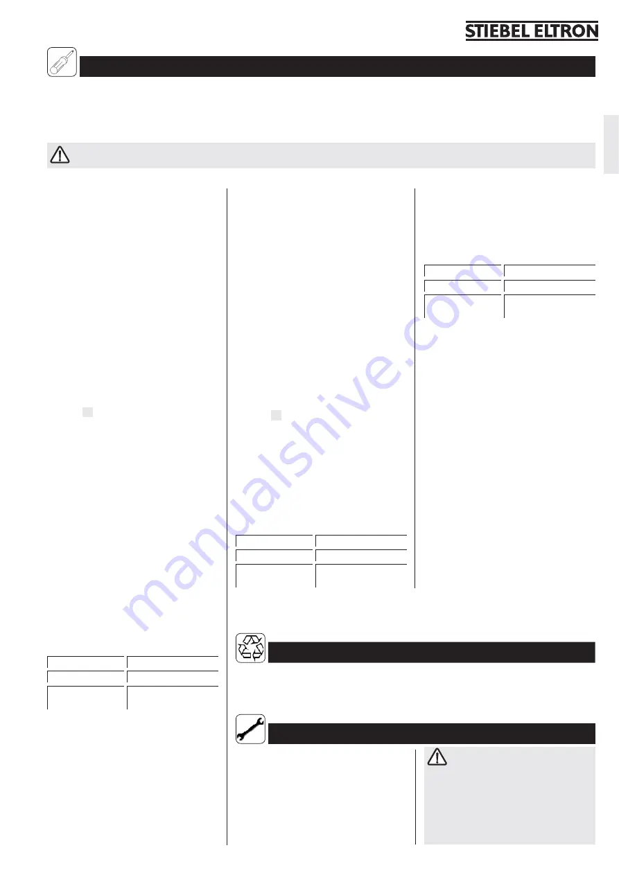 STIEBEL ELTRON MAE 185476 Скачать руководство пользователя страница 9