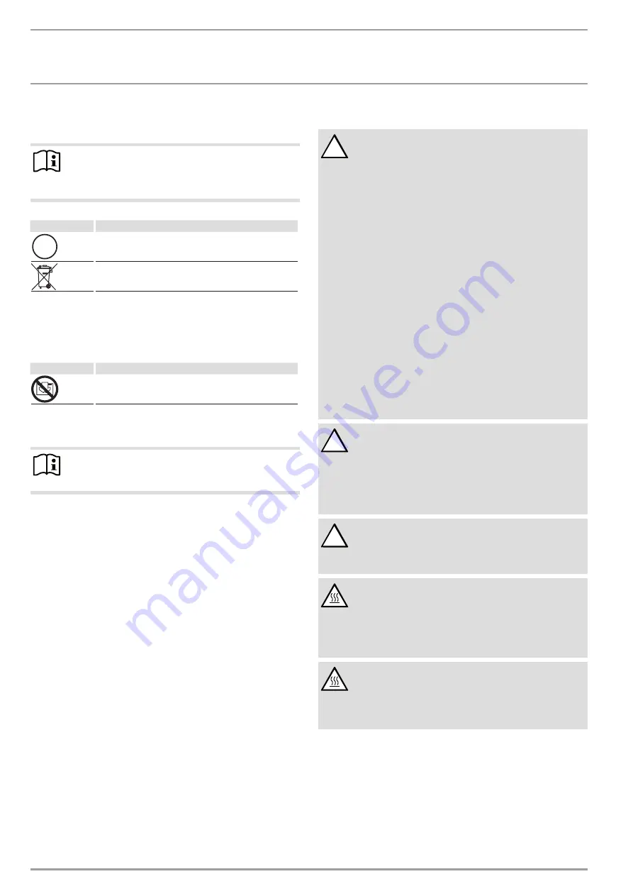 STIEBEL ELTRON MHG 115 E Скачать руководство пользователя страница 22