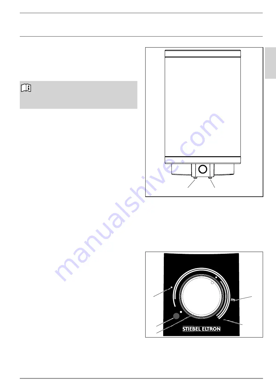 STIEBEL ELTRON PSH 20 Plus Operation And Installation Download Page 5