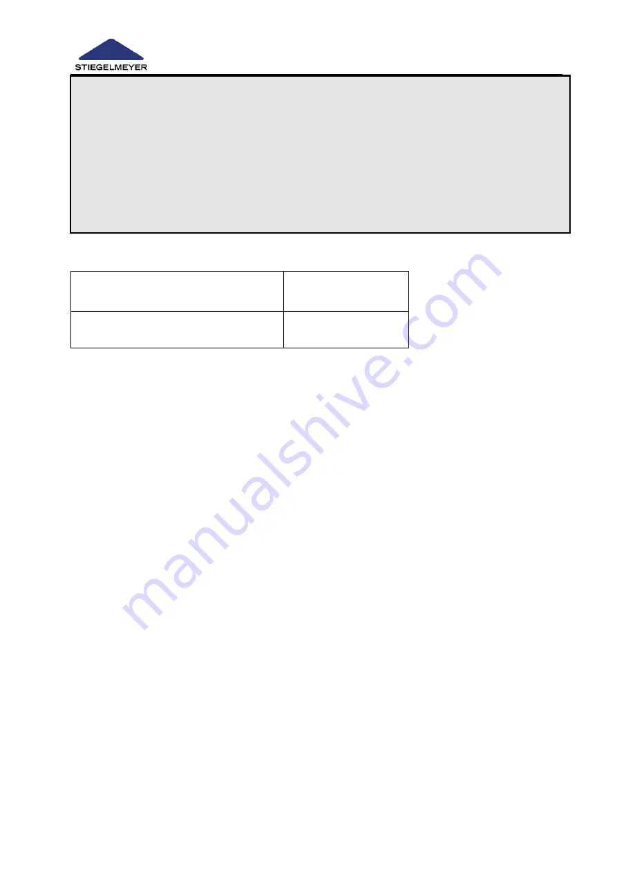 Stiegelmeyer Sicuro pesa Instruction Manual Download Page 48