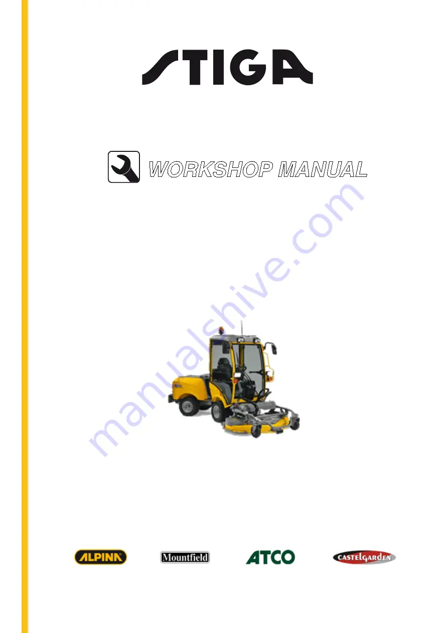 Stiga 13-7454-11 Workshop Manual Download Page 1