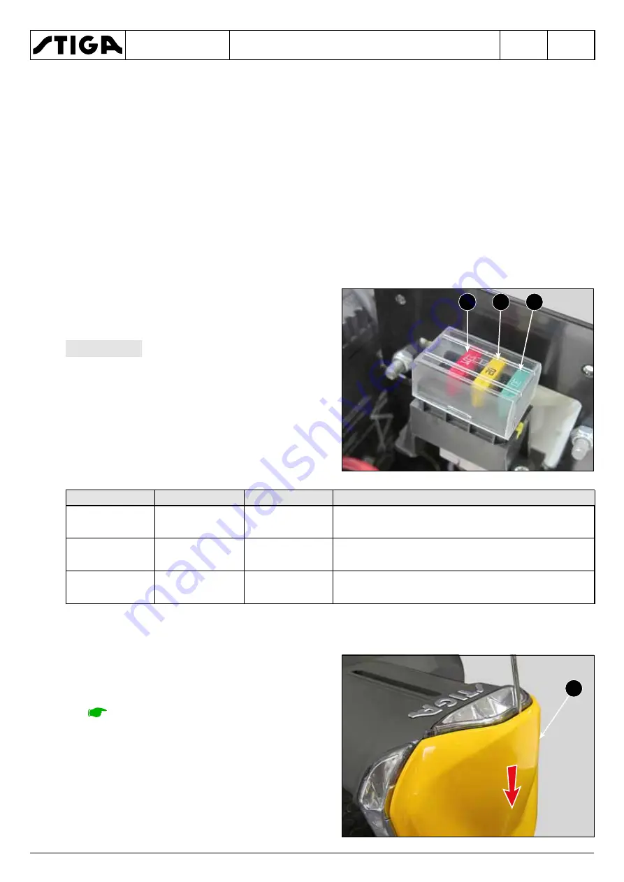 Stiga 2021 Edition PARK 320 P Workshop Manual Download Page 117