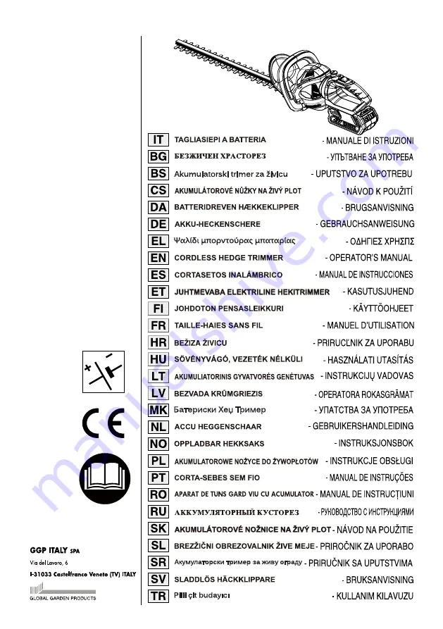 Stiga 273560008/S15 Скачать руководство пользователя страница 1