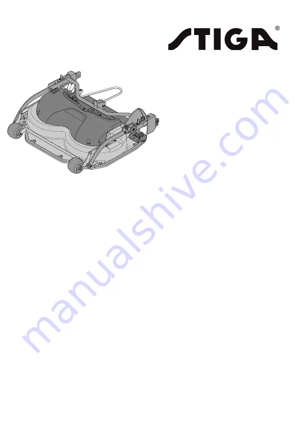 Stiga 85 COMBI Owner'S Manual Download Page 1