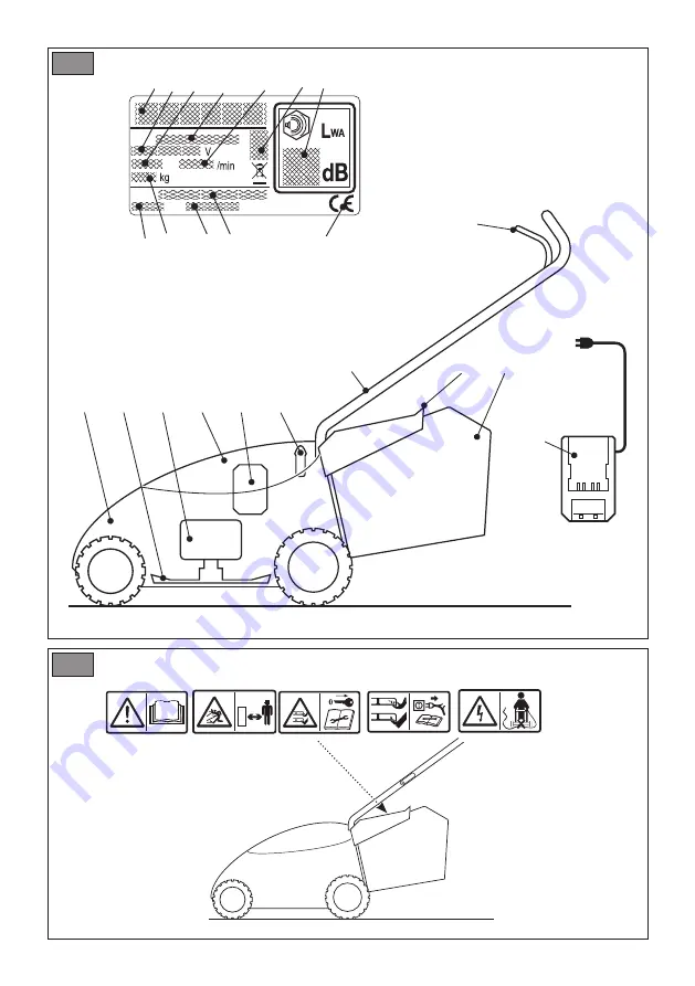 Stiga E 300 Li 20 A Operator'S Manual Download Page 4