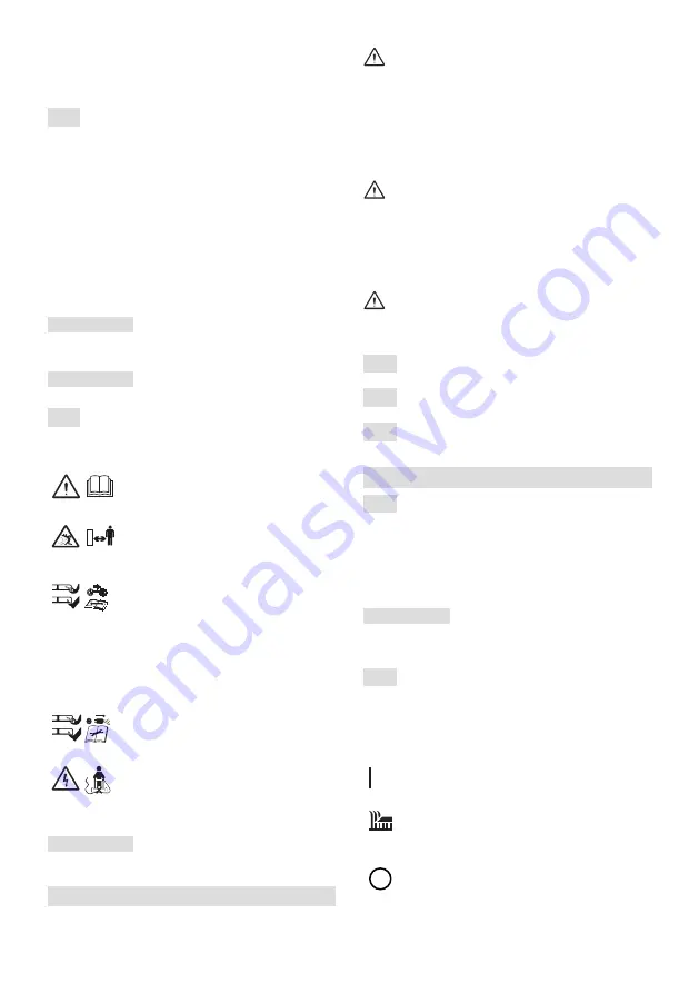 Stiga E 300 Li 20 A Operator'S Manual Download Page 22