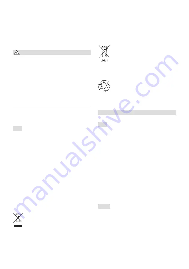 Stiga EXPERIENCE e-Ride C500 Operator'S Manual Download Page 39