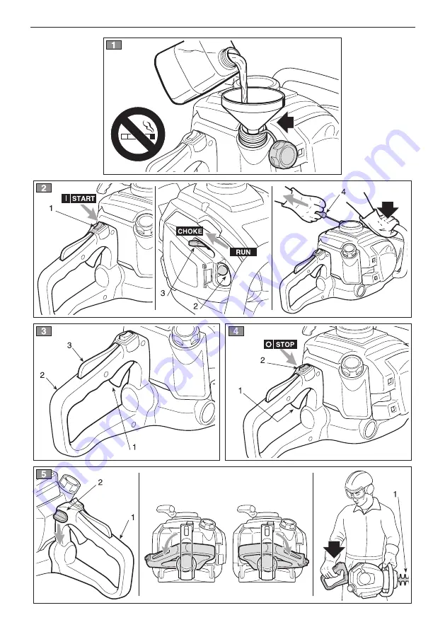 Stiga H 60 Operator'S Manual Download Page 4