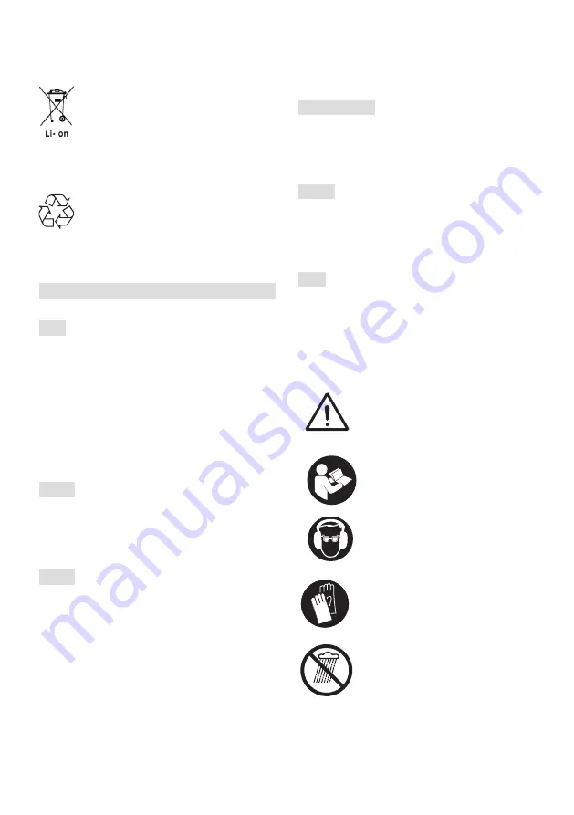 Stiga HT 40 Li Operator'S Manual Download Page 339