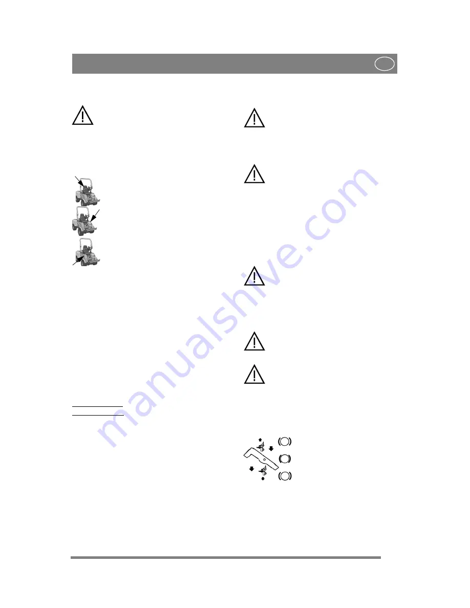 Stiga TITAN 740 D Instructions For Use Manual Download Page 9