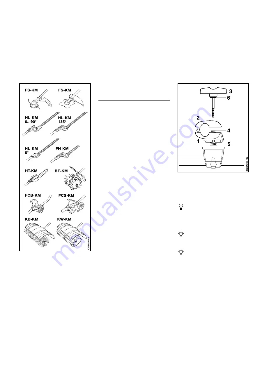 Stihl KM 90 Instruction Manual Download Page 12