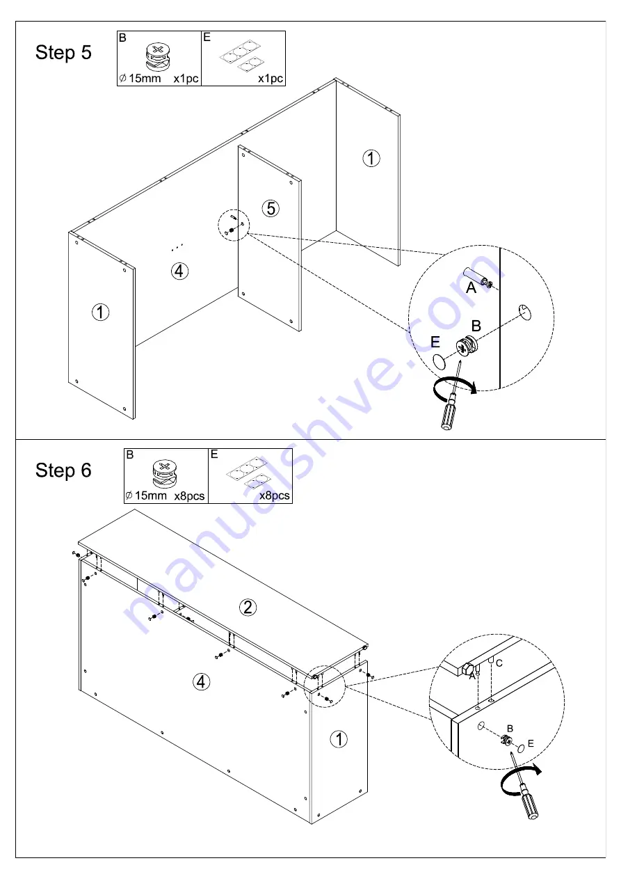 STILFORD JBSTBK18OA Assembly Instructions Manual Download Page 8