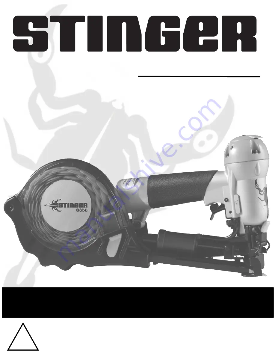 Stinger CS58 Owner'S Manual Download Page 1