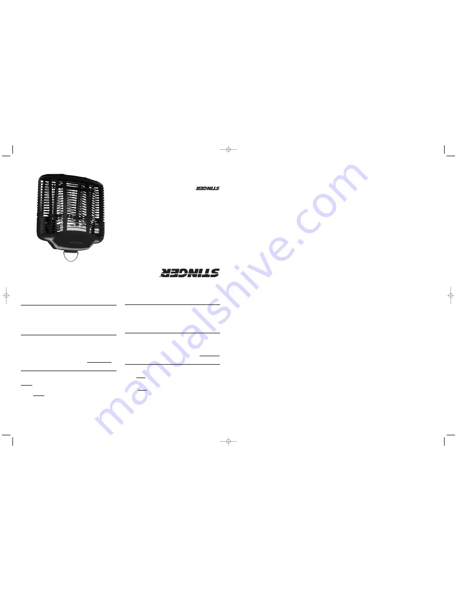 Stinger FP15 SERIES Owner'S Manual Download Page 1