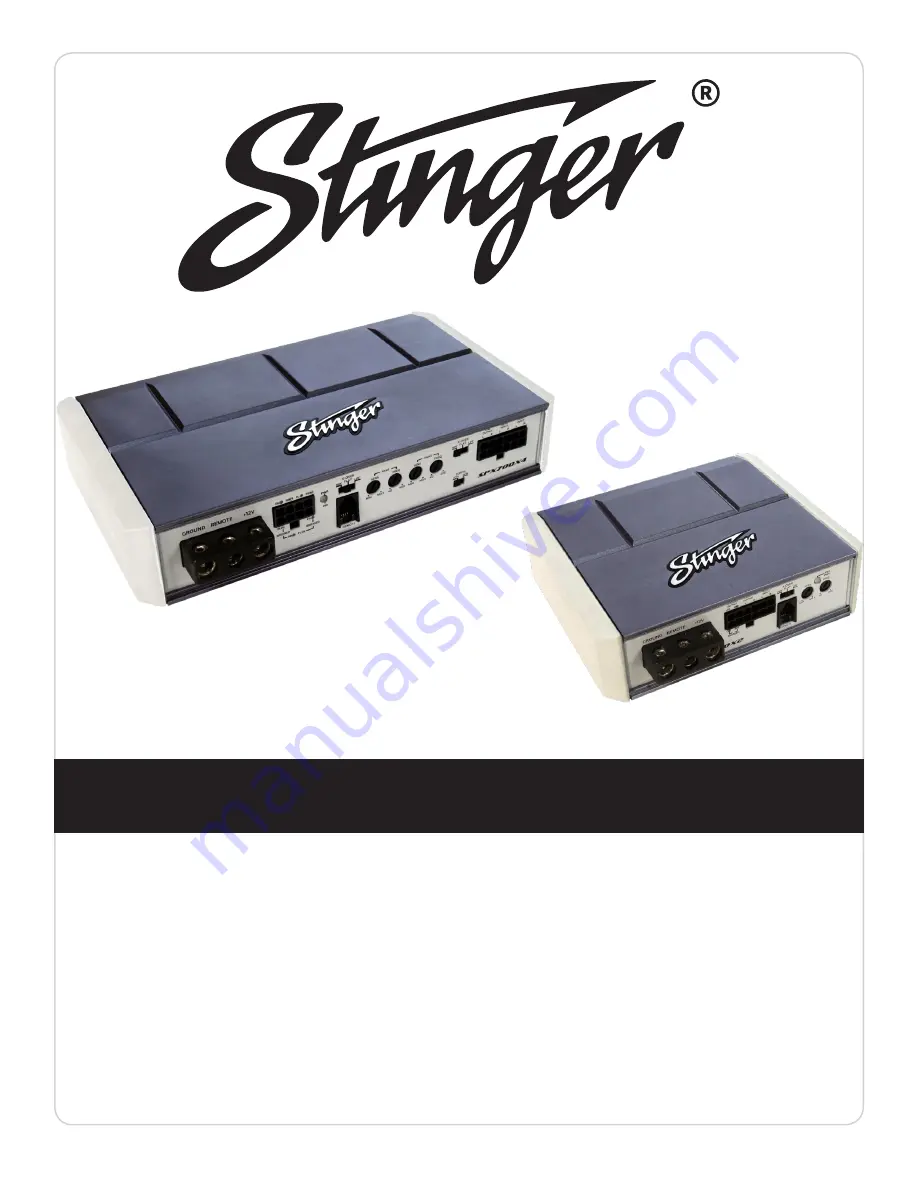 Stinger SPX350X2 Owner'S Manual Download Page 1