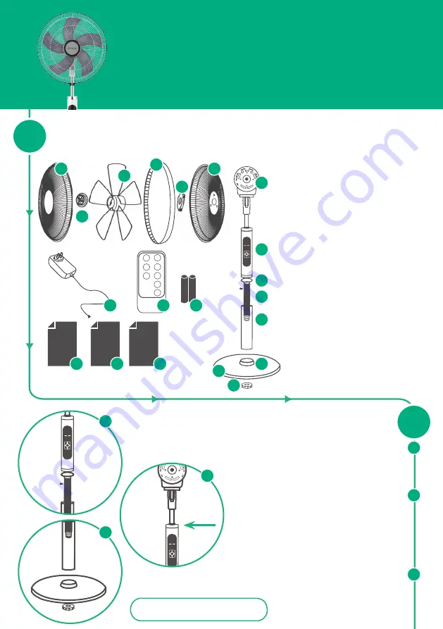 Stirling FS1-40DC Quick Start Manual Download Page 1