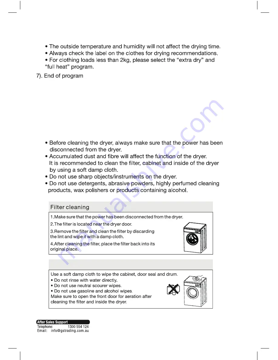 Stirling SCD6E Instruction Manual Download Page 20