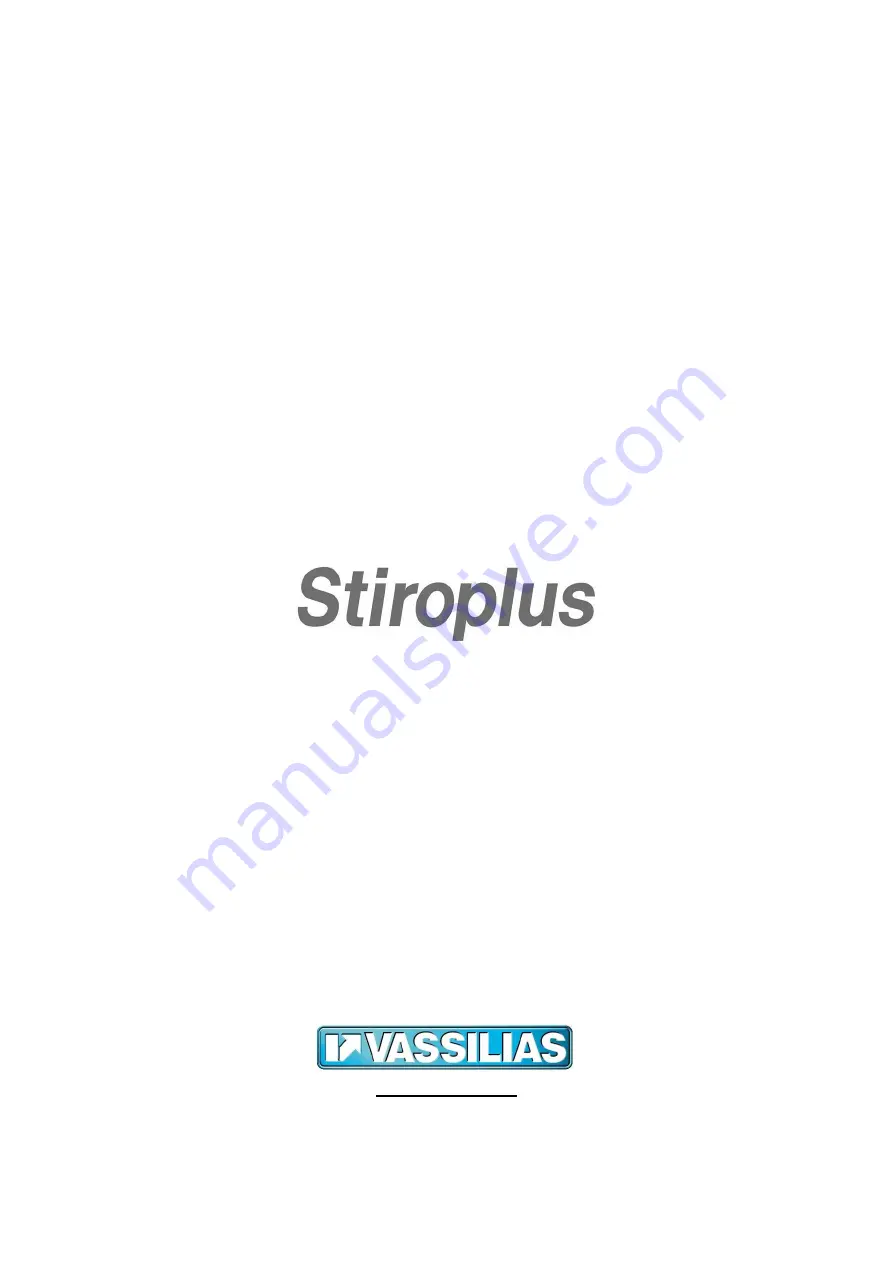 Stiroplus SP2020 Manual Download Page 22