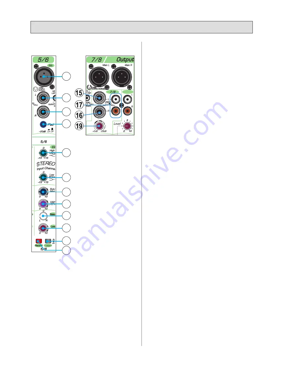 STK Professional Audio VX-804FX Owner'S Manual Download Page 12