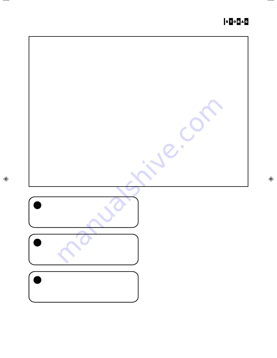 Stobag SRCR 180 A Instructions And Warnings For The Fitter Download Page 25