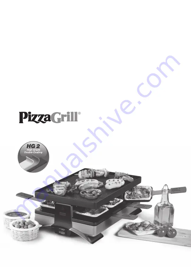 stockli PizzaGrill Party Operating Instructions Manual Download Page 17