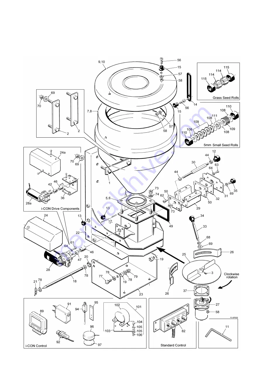 Stocks AG Fan Jet Mini 130 Original Operating Manual And Parts List Download Page 20