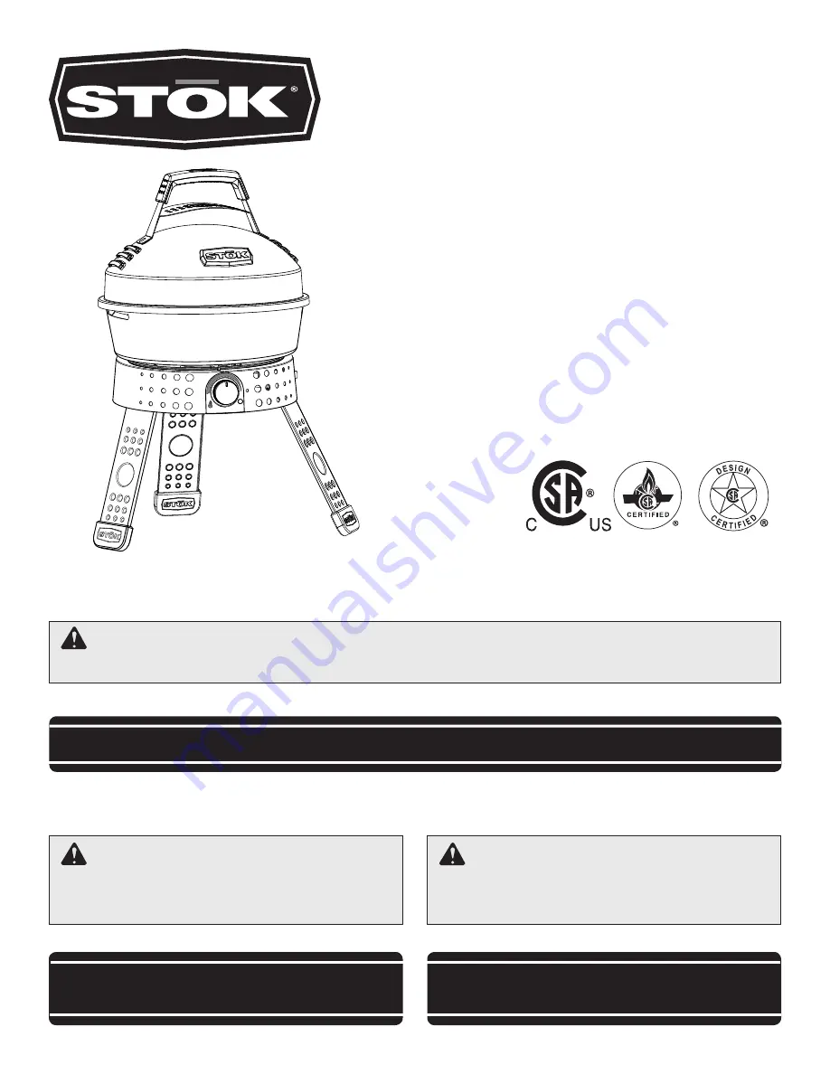 STOK TOURIST STG1001HD Скачать руководство пользователя страница 1