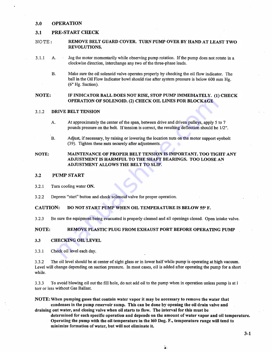 Stokes Microvac 412H-11 Instruction Manual Download Page 10