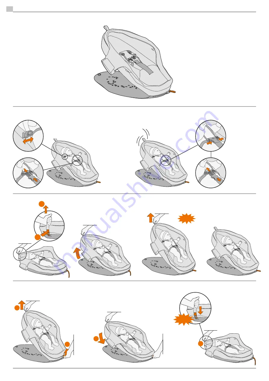 Stokke Bounce 'n' Sleep Скачать руководство пользователя страница 4