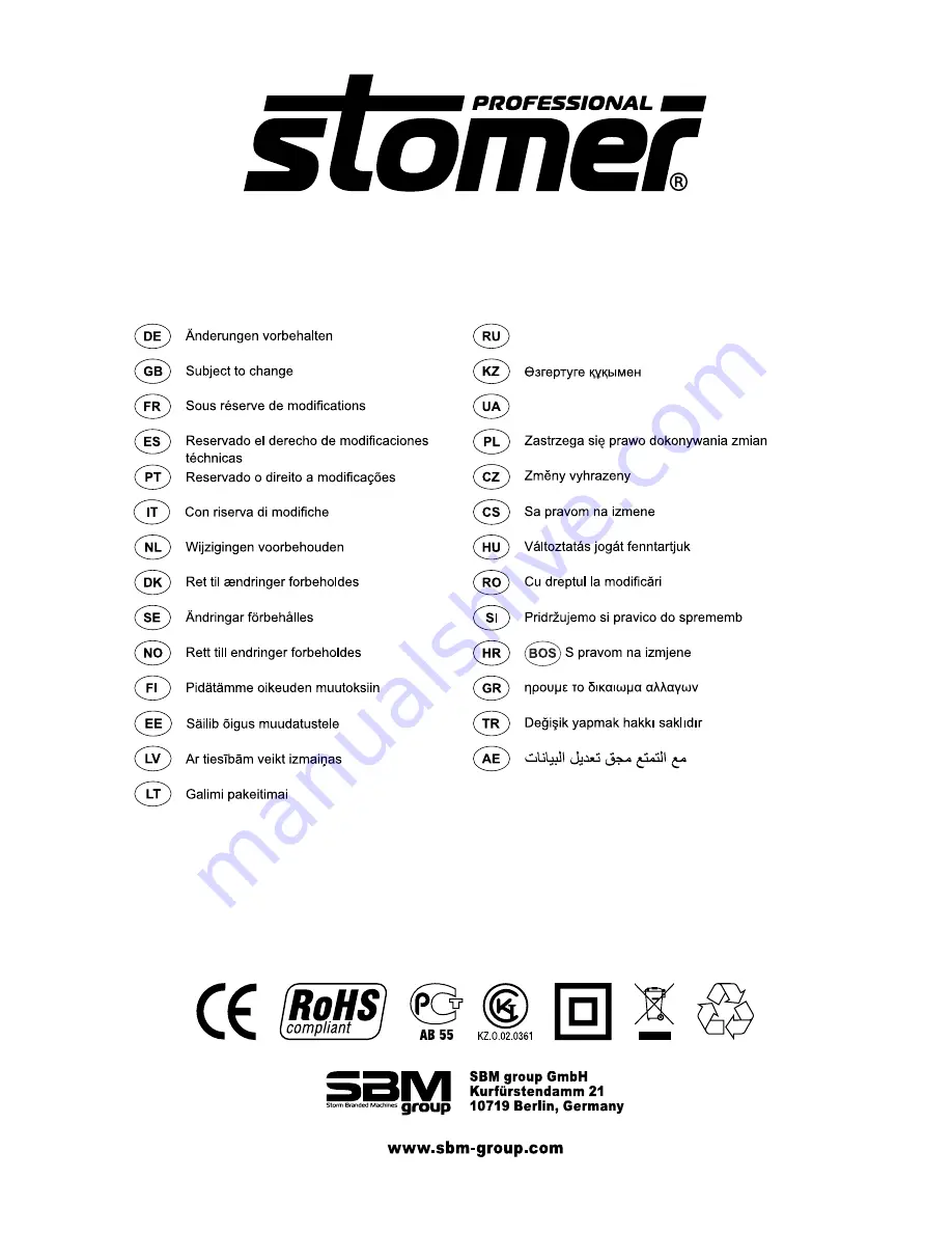 Stomer SEP-751 Скачать руководство пользователя страница 45