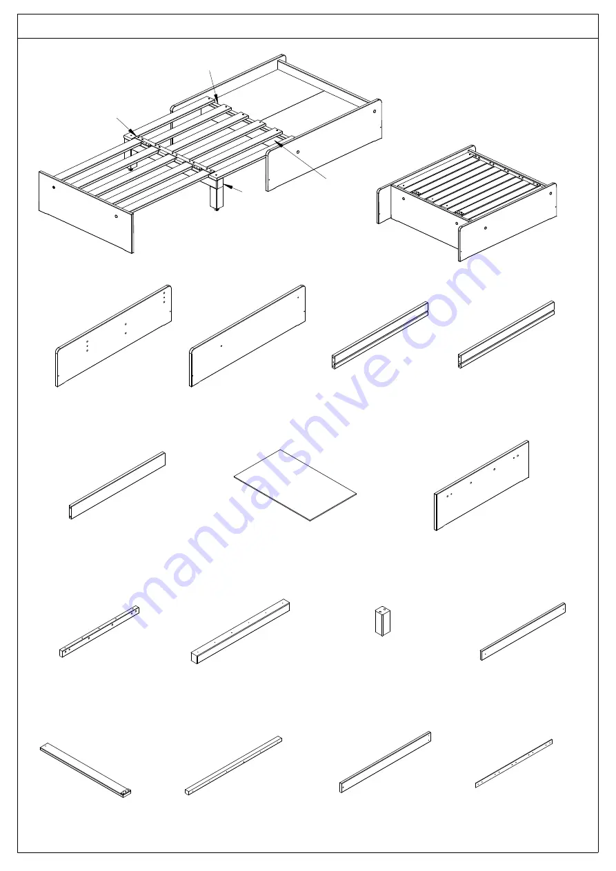 Stompa Chair Bed 15620500321 - White Скачать руководство пользователя страница 3