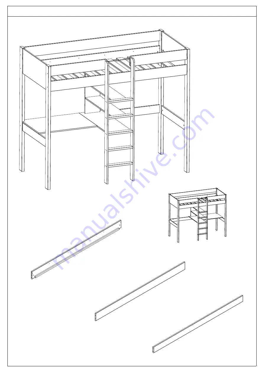 Stompa Highsleeper 15620200321 - White Скачать руководство пользователя страница 3