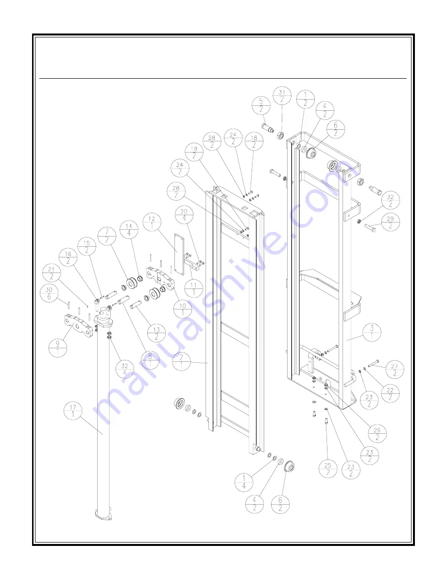 Stone Lift Jockey LJ100 Service & Parts Manual Download Page 54