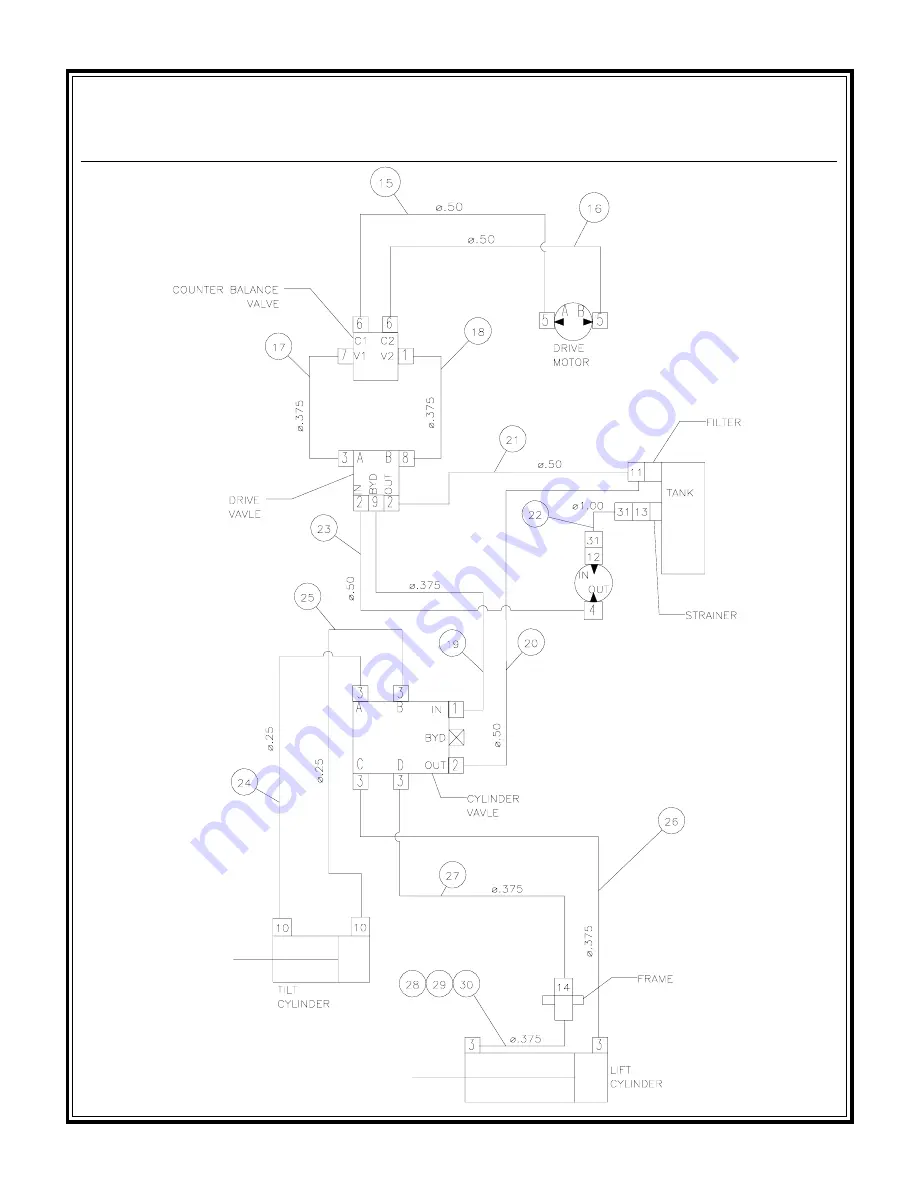 Stone Lift Jockey LJ100 Service & Parts Manual Download Page 58