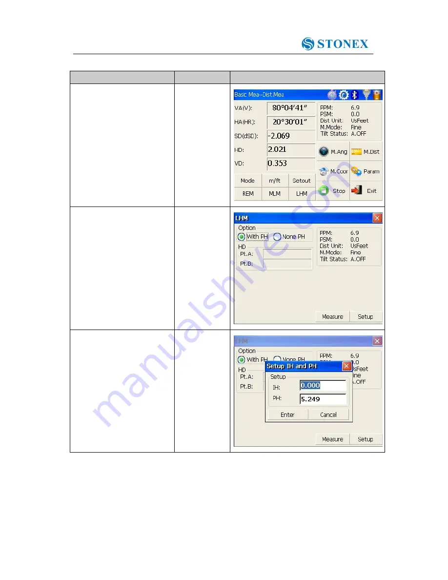 STONEX R2W 2 PLUS 500 Instruction Manual Download Page 54