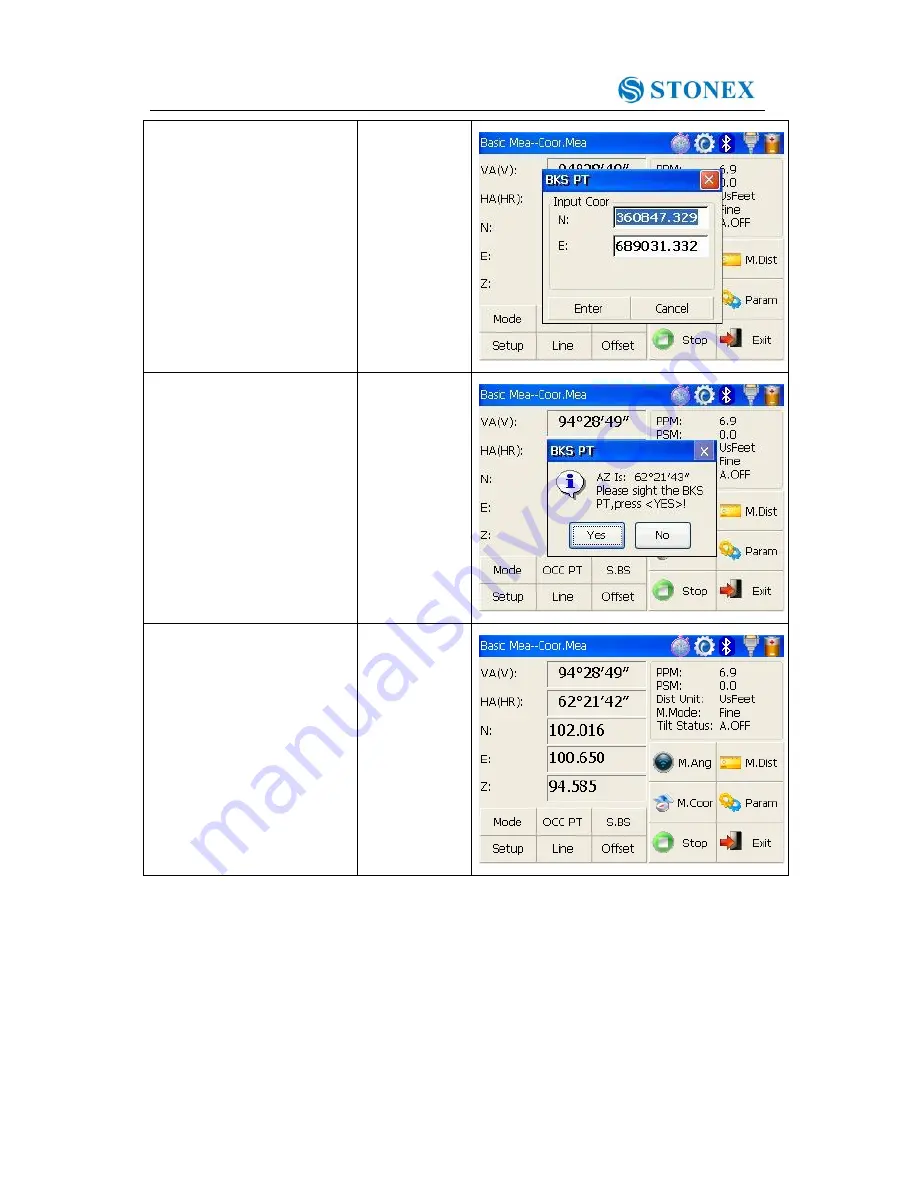 STONEX R2W 2 PLUS 500 Instruction Manual Download Page 60