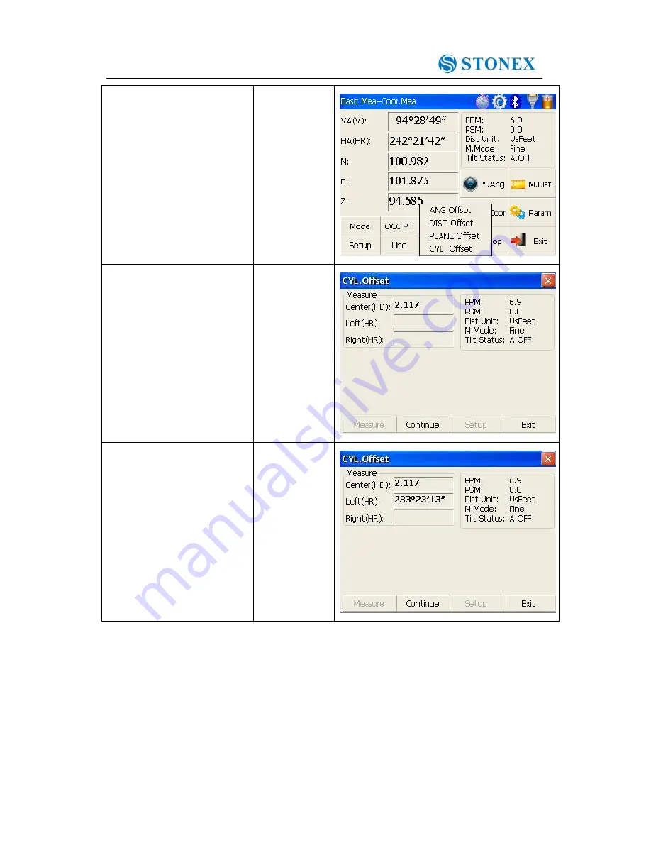 STONEX R2W 2 PLUS 500 Instruction Manual Download Page 72