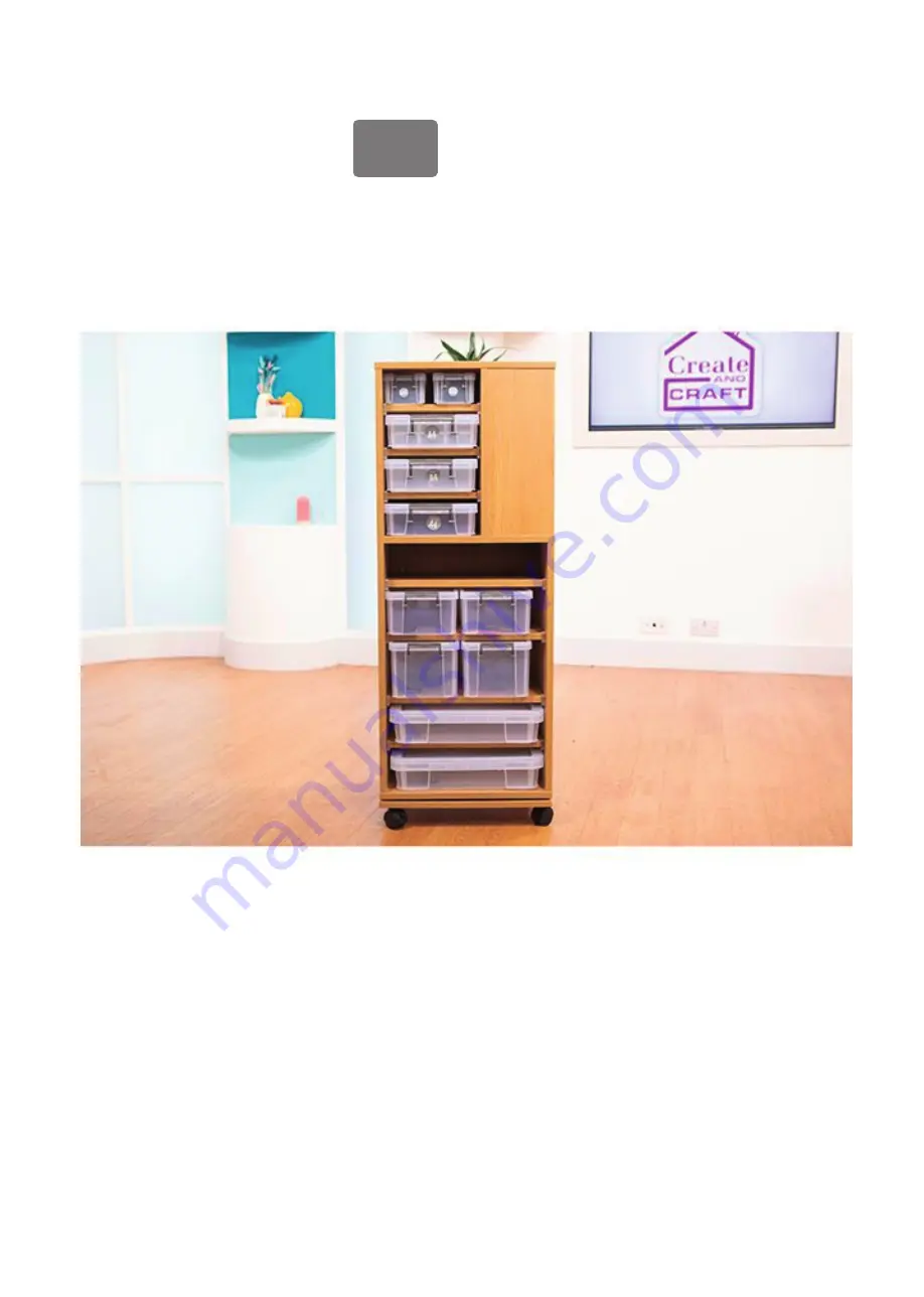 Storage 4 Crafts storeaway Clovelly Скачать руководство пользователя страница 1