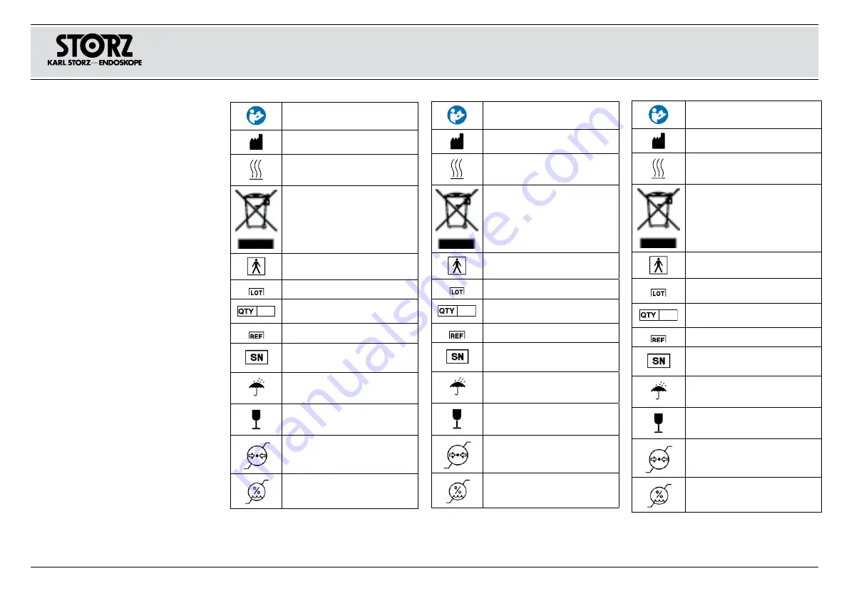 Storz 11301 DE Instruction Manual Download Page 6