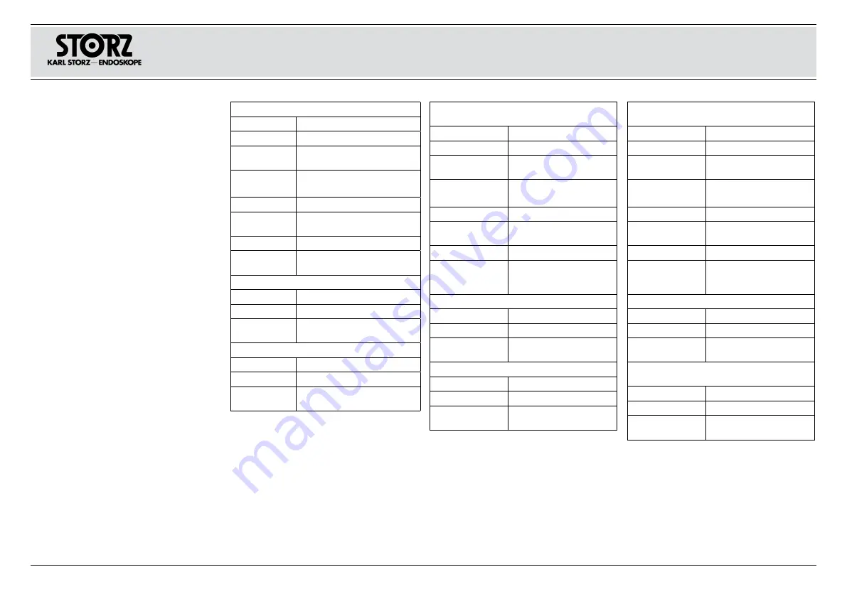 Storz 11301 DE Instruction Manual Download Page 19